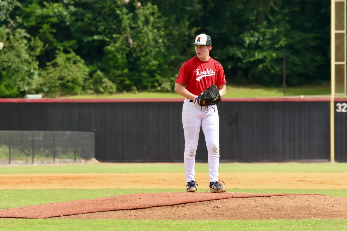 Oliver Stahl, founder of Matchup League, on the pitcher’s mound